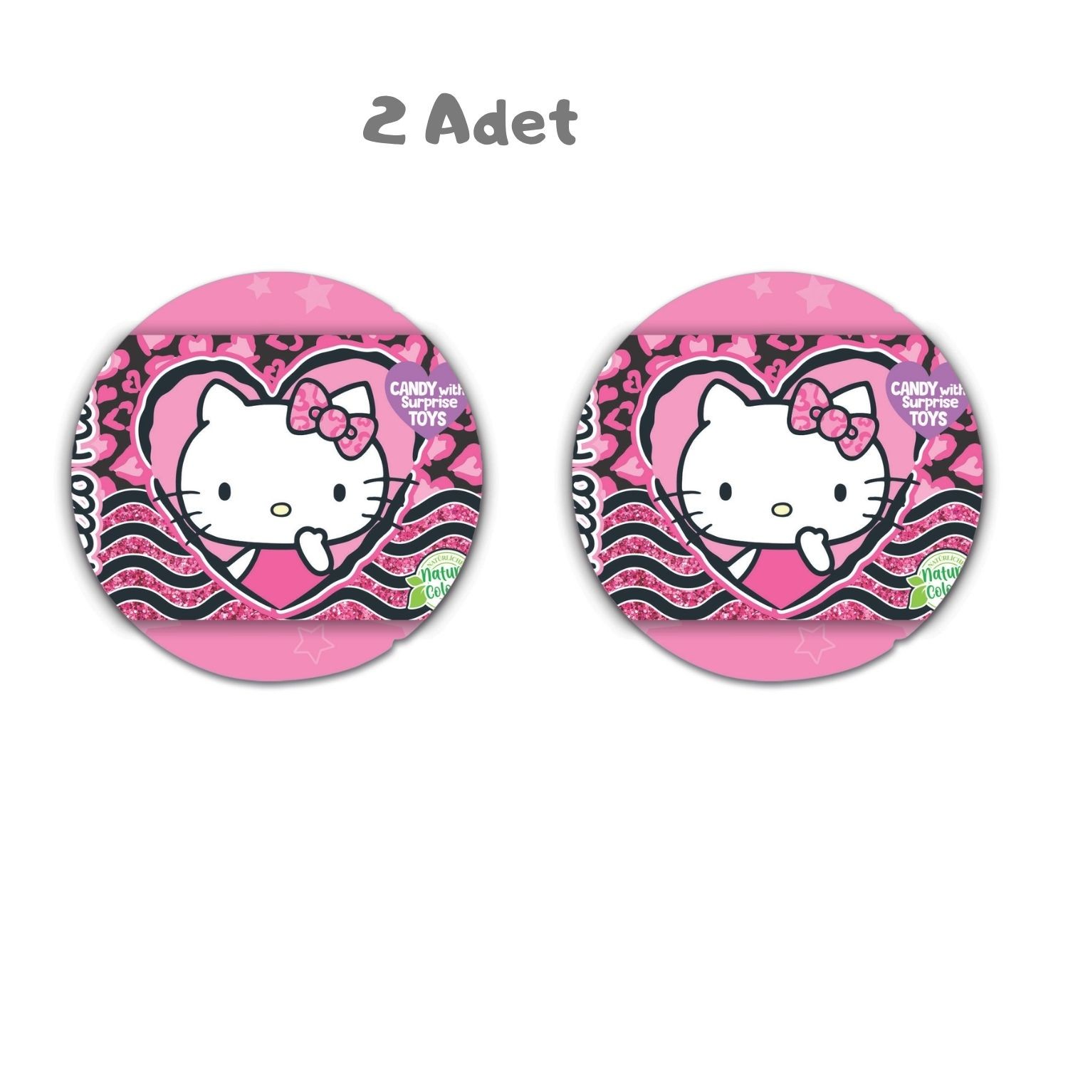Hello Kitty Çift Sleeve Top Kumbara (8 Gr.) 2 Adet
