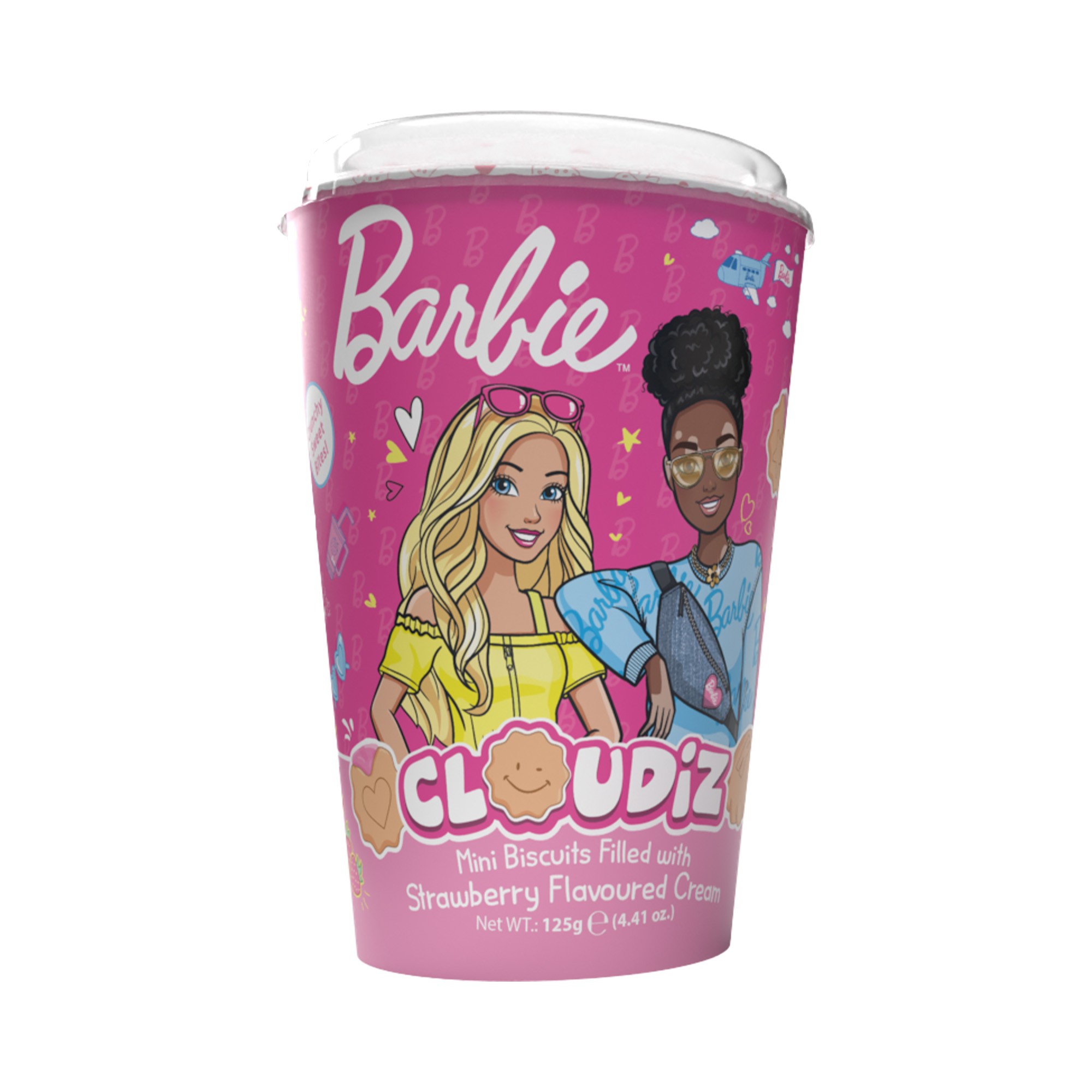 Cloudiz Cup Strawberry 125g - Barbie