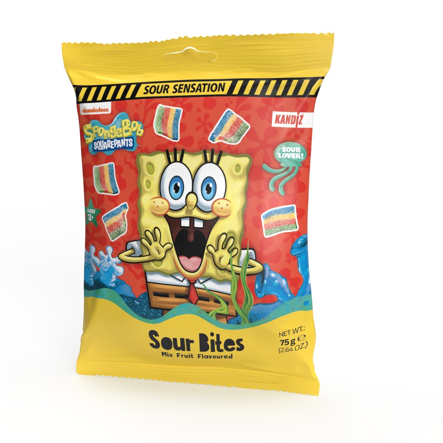 Sparkles Sour Bites Spongebob 75g