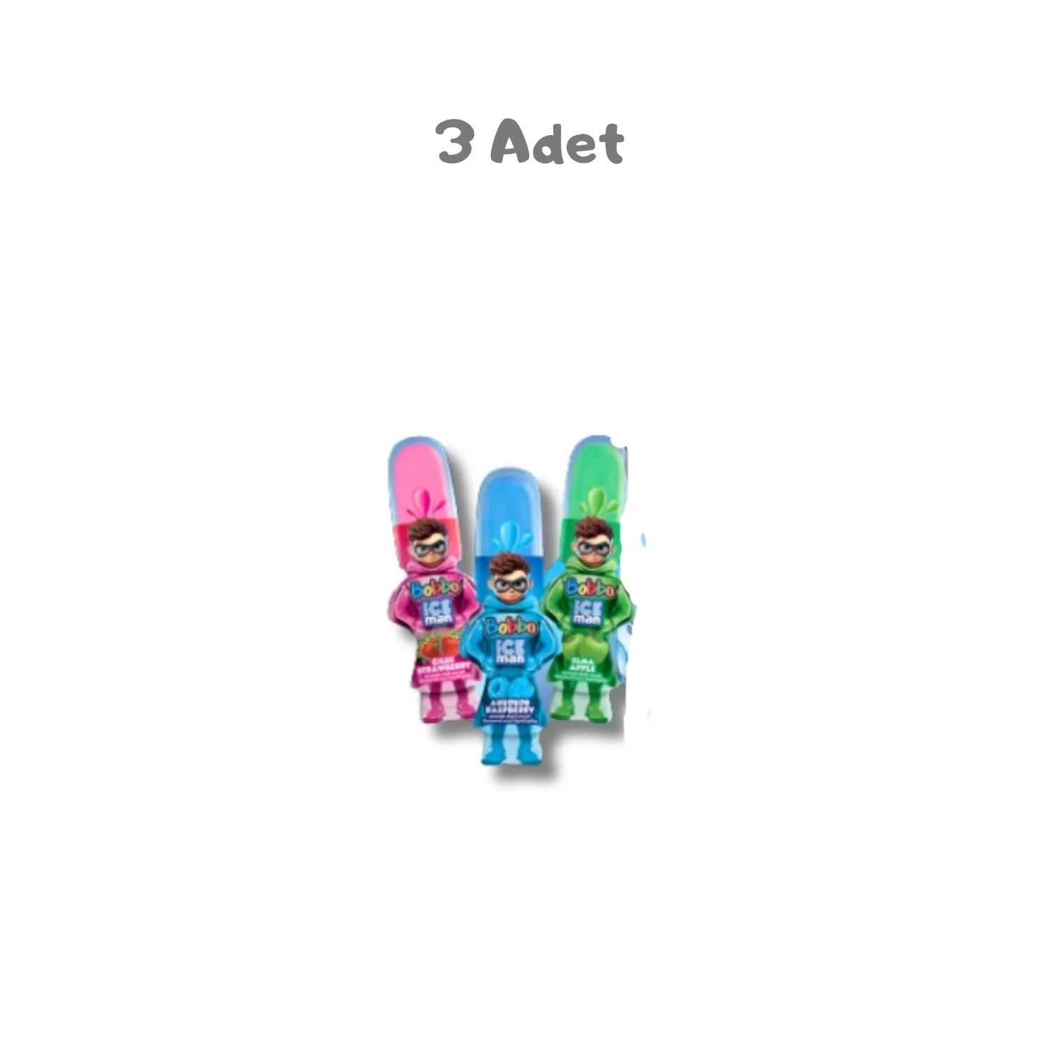 Bobbo Ice Man (58 Gr) 3 Adet