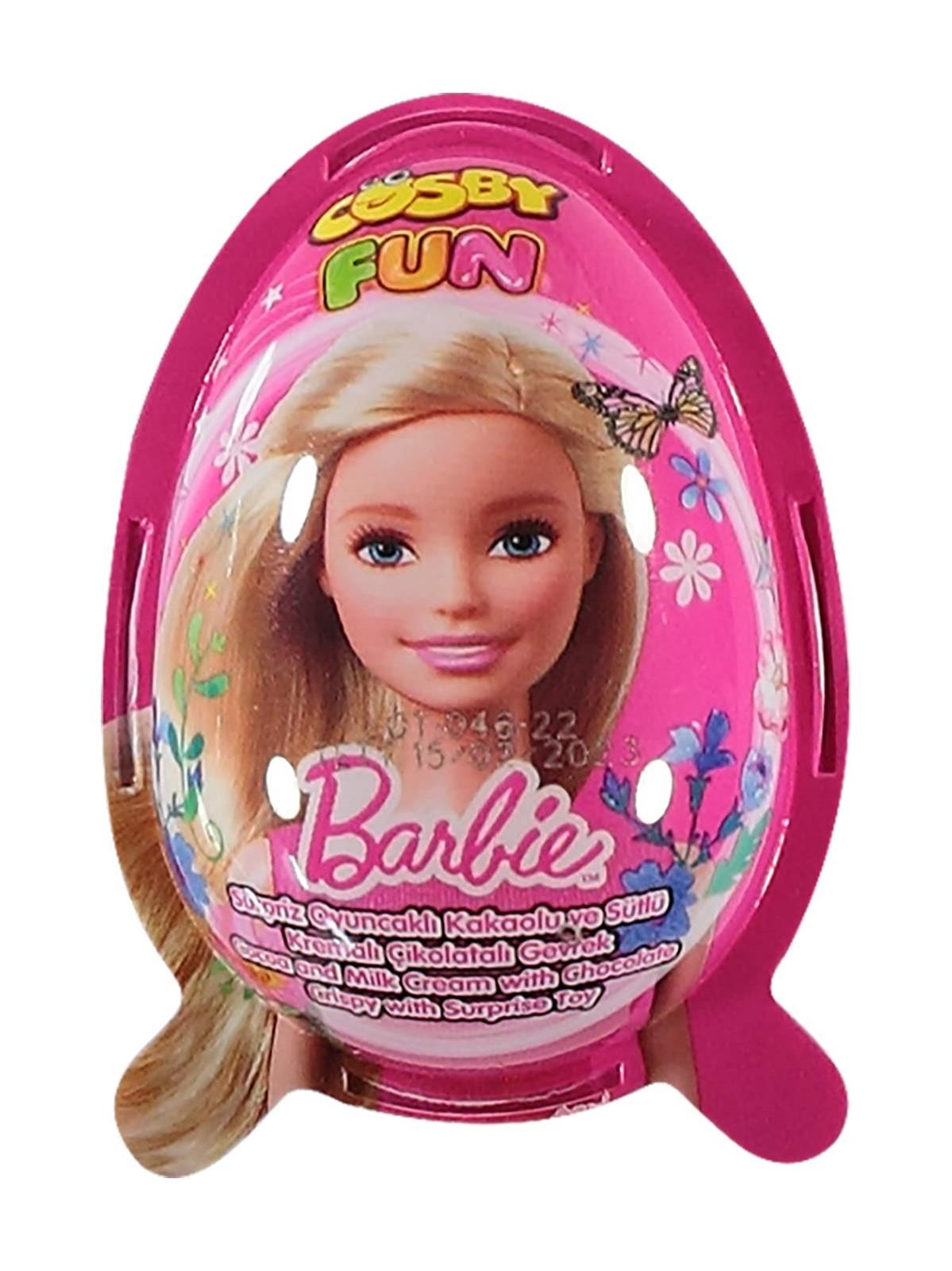 Cosby Fun Barbie Oyuncaklı Sürpriz Yumurta (20 Gr)