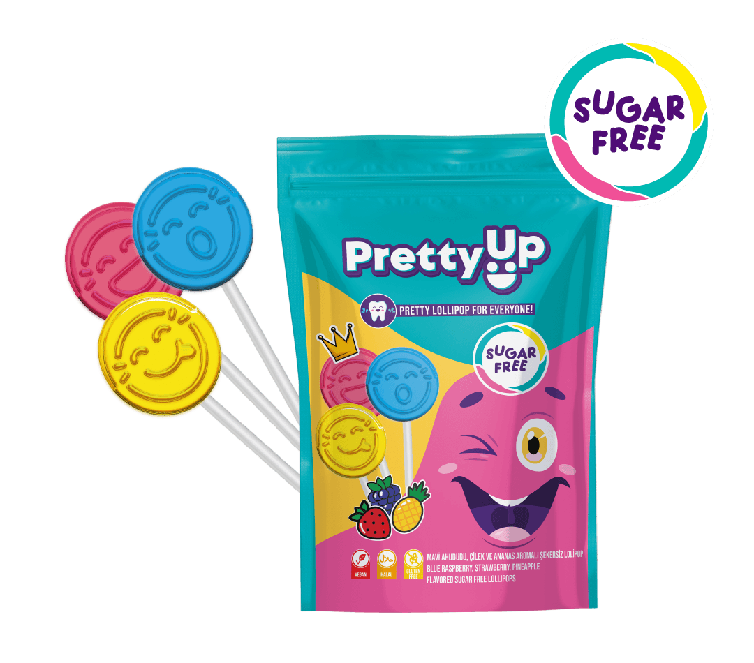 Pretty Up Flat Lolipop