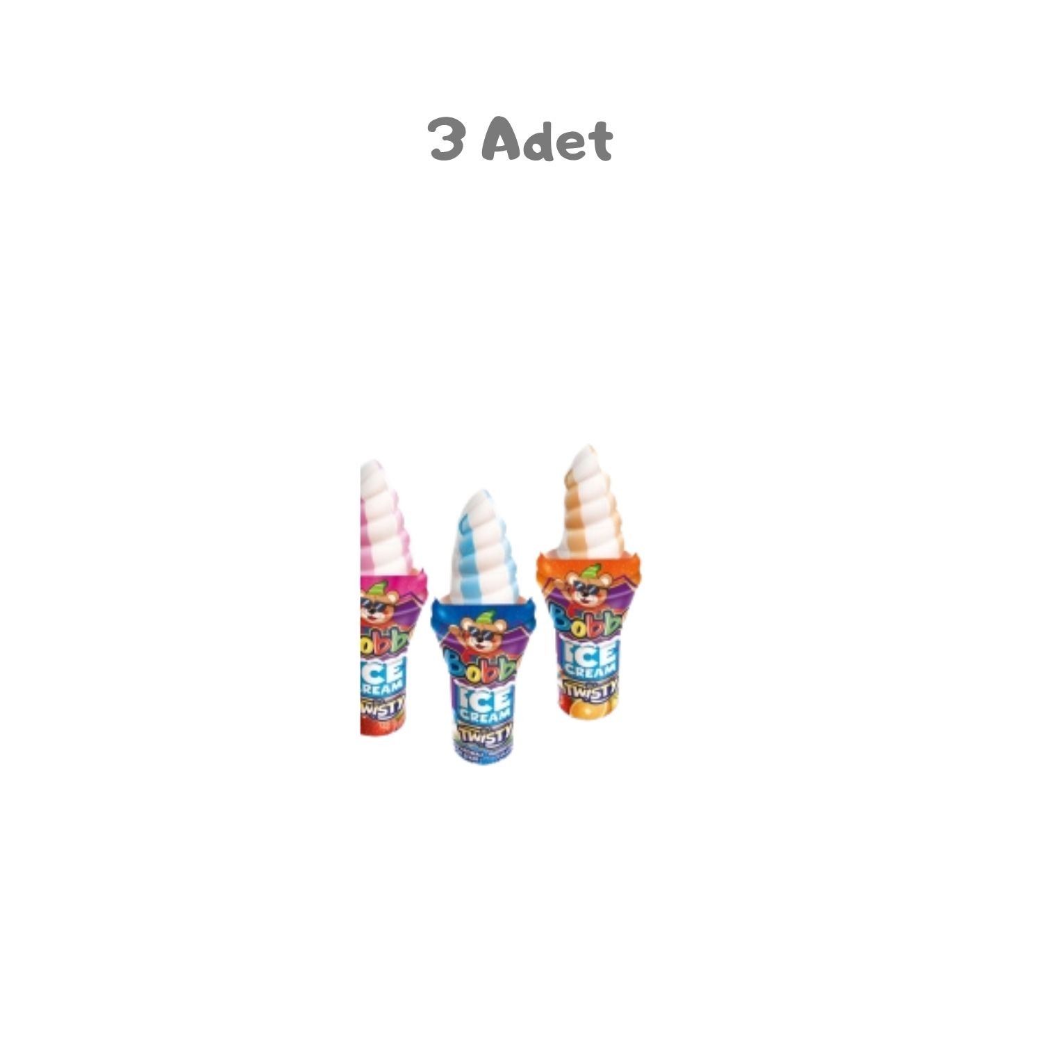 Bobbo Ice Cream Lollipop (27 Gr) 3 Adet
