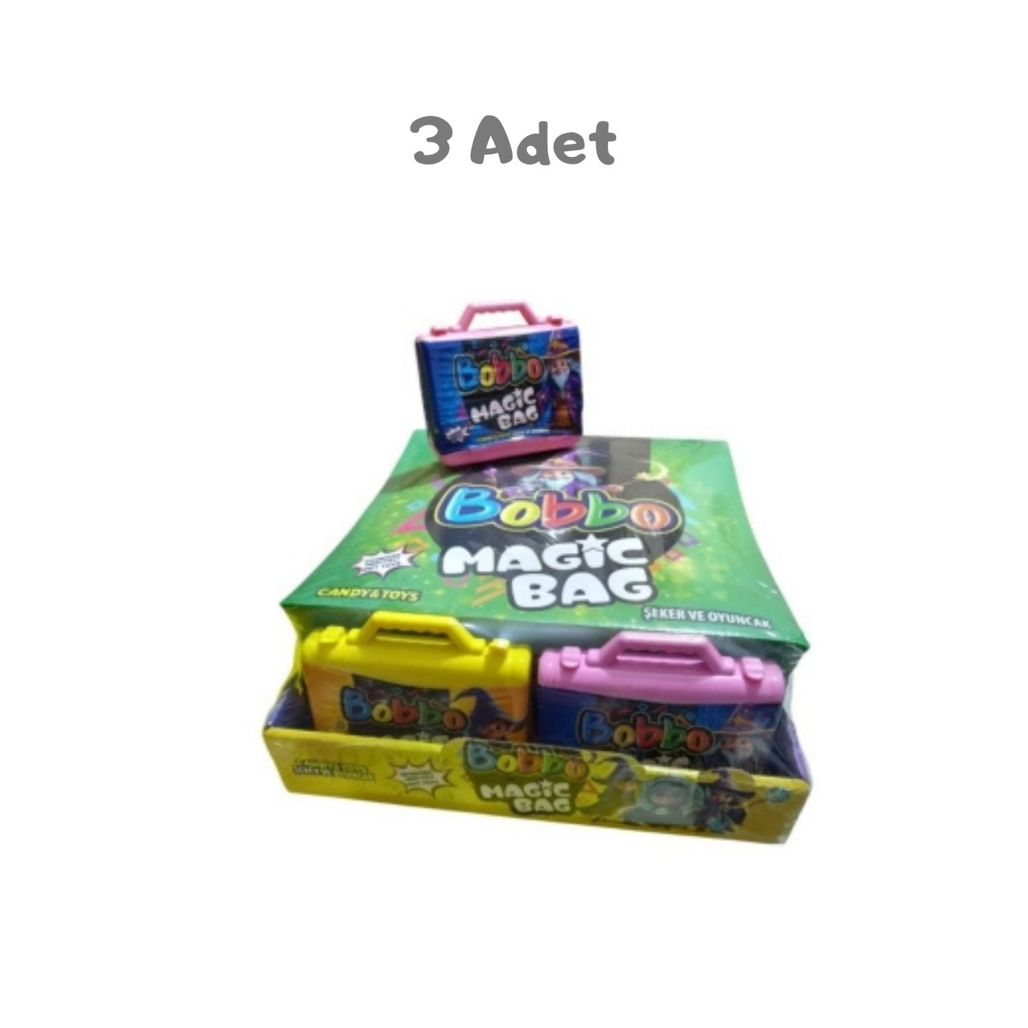 Bobbo Magic Bag 10g 3 Adet