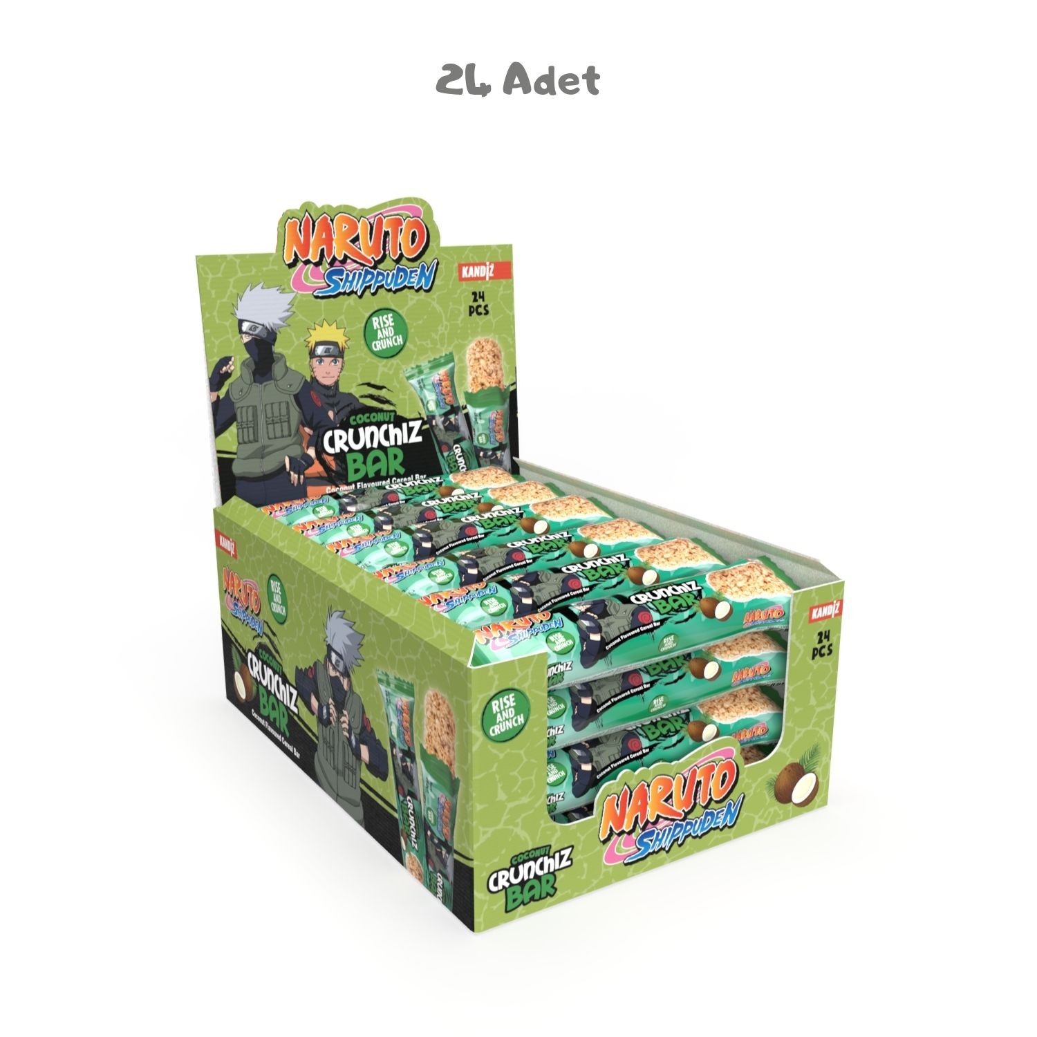 Crunchiz Bar Coconut 26.5g 24 Adet