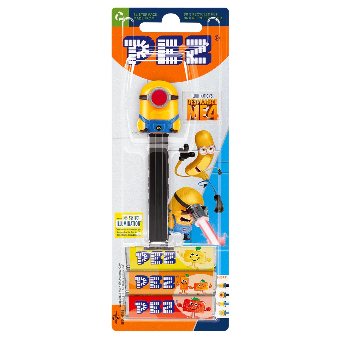 Pez Oyuncaklı Şeker Minions (Mega Mel)