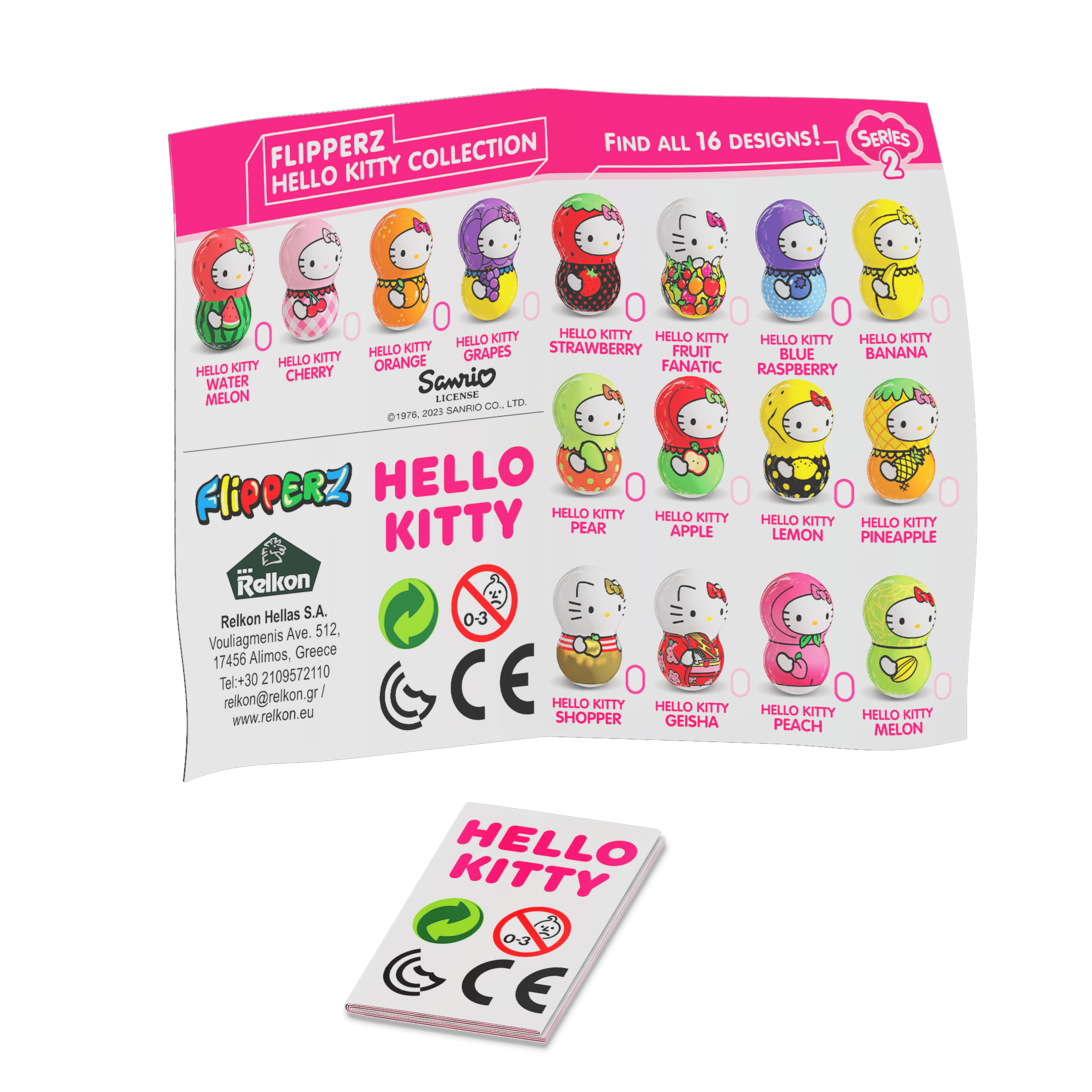 Hello Kitty Flipperz (10 Gr) 2. Seri