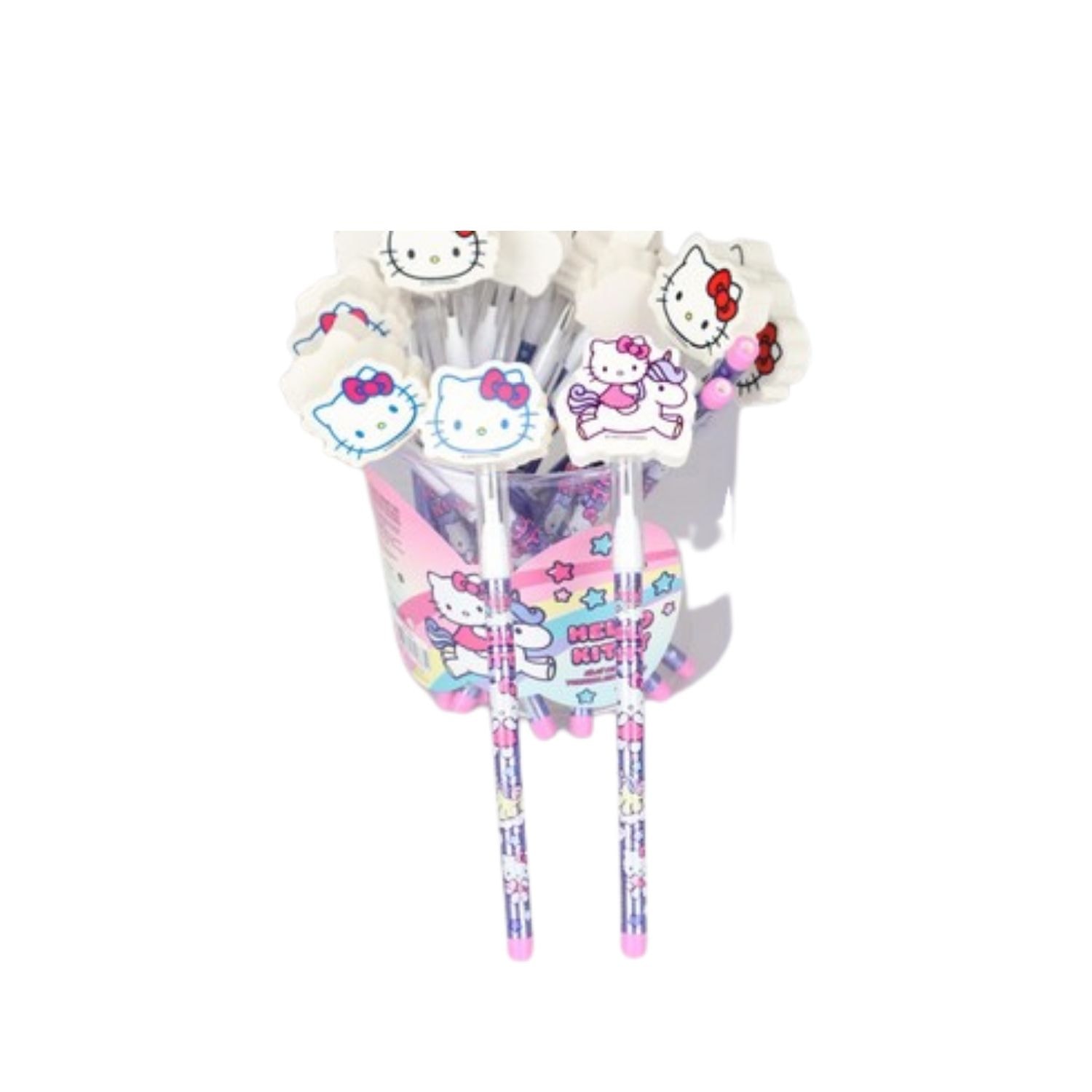 Hello Kitty Silgi Tepeli Yumurtlayan Kalem 1 Adet