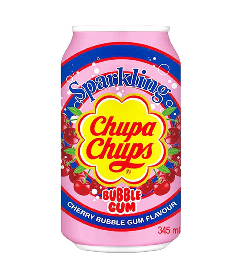Chupa Chups Chery Bubble Gazlı İçecek 345ml