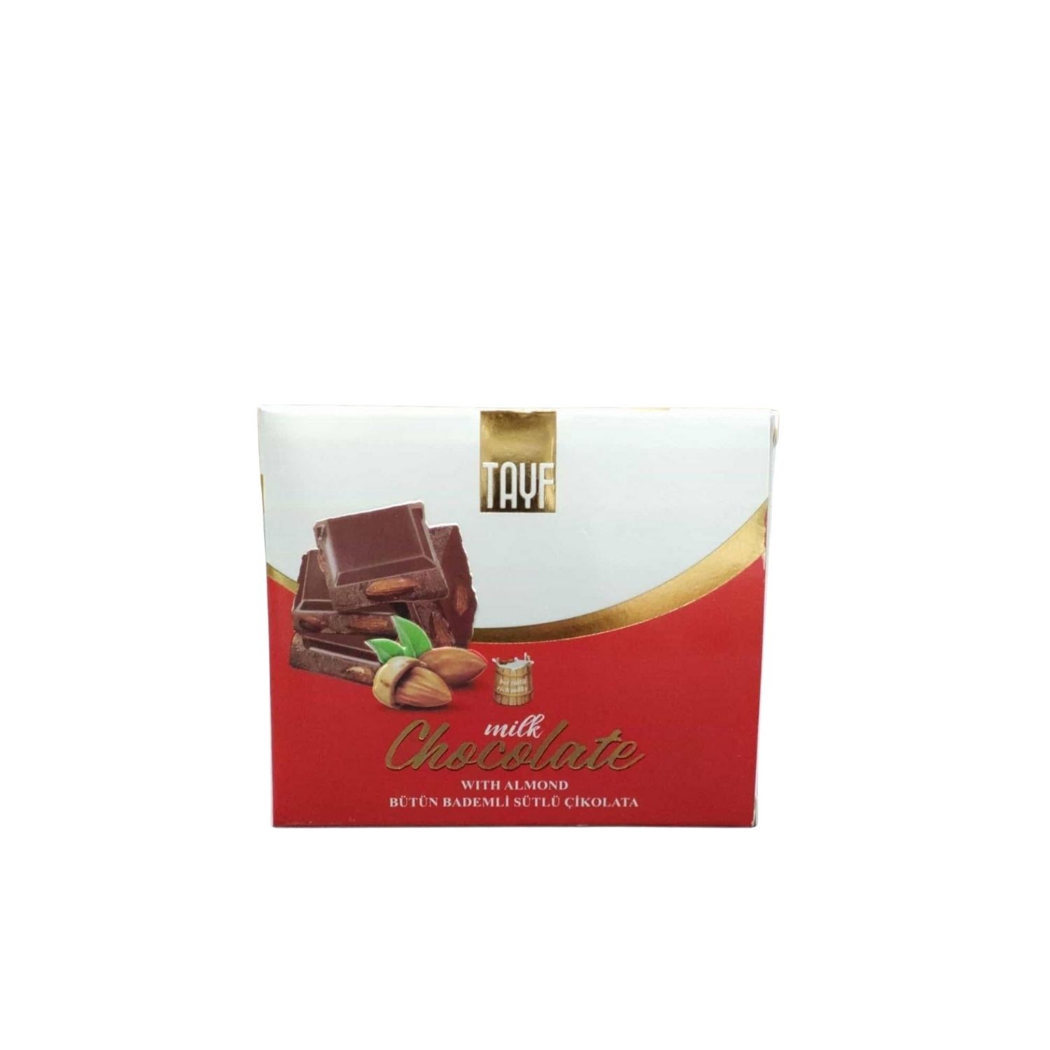 Tayf Sütlü Bademli Tablet Çikolata (60 Gr)