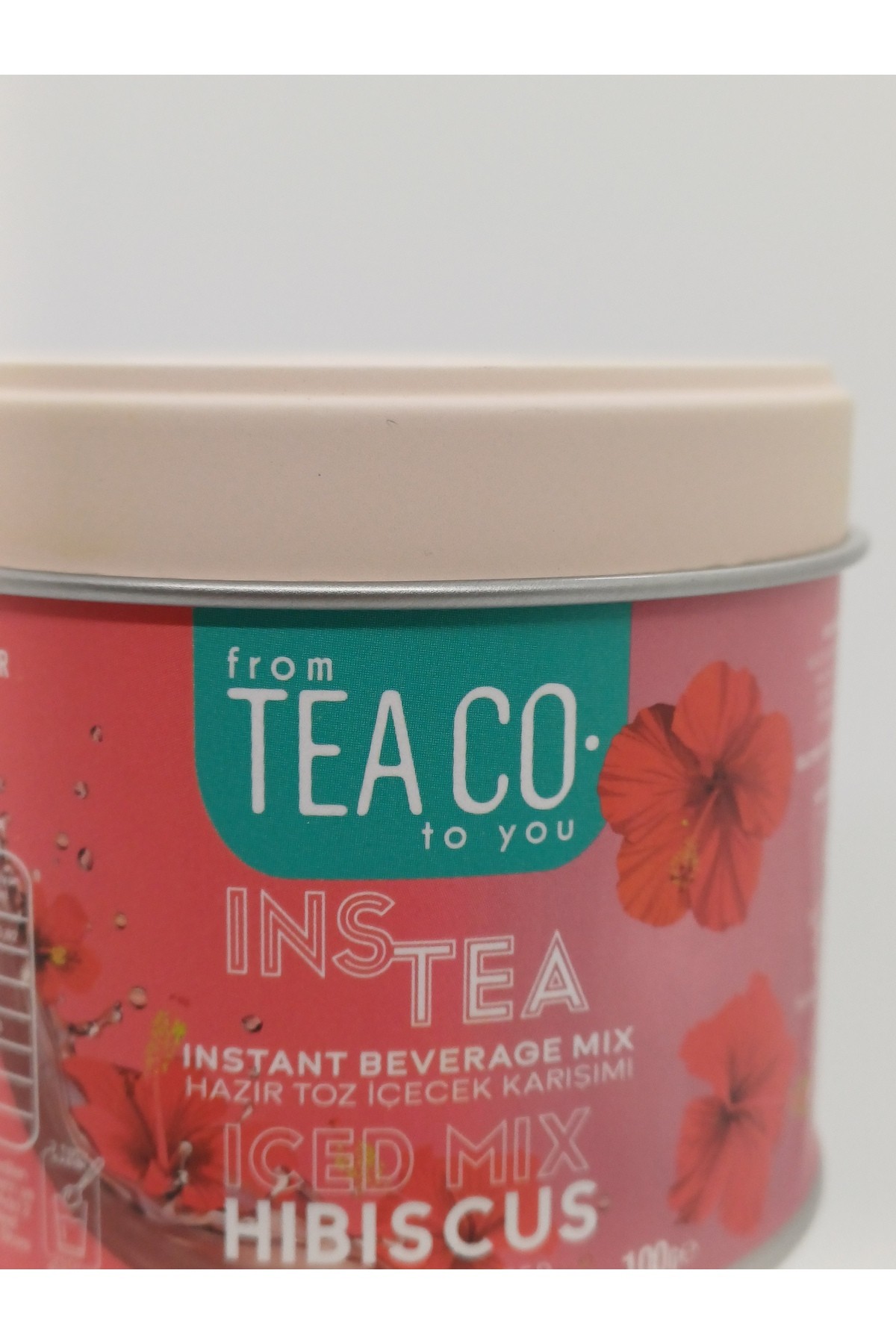 Instea Hibiscus Çayı 100 gr Teneke Kutu