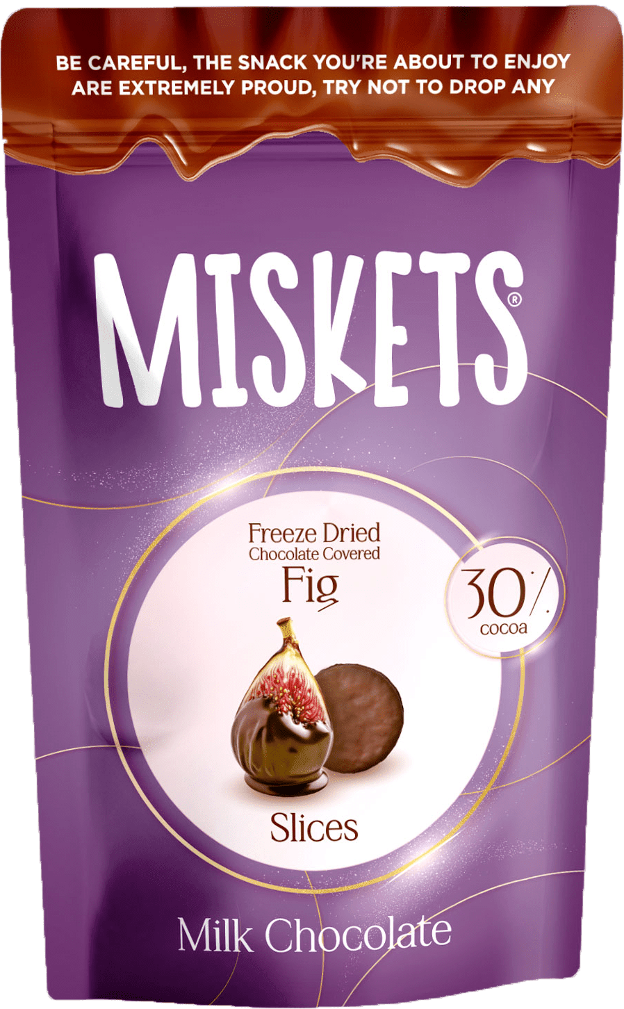 Miskets Sütlü Çikolata Kaplı Freeze Dried İncir 80g