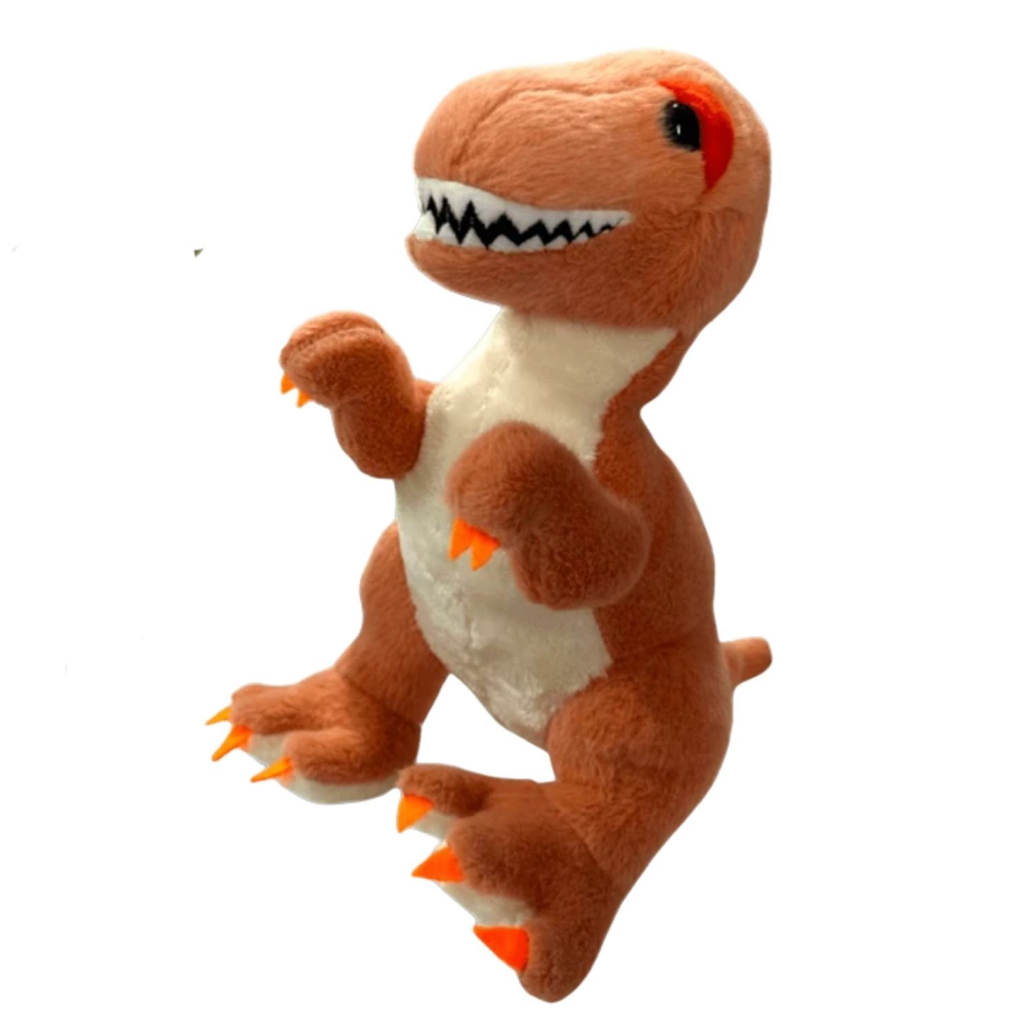 T-Rex Peluş Oyuncak Turuncu 25 cm 1 Adet