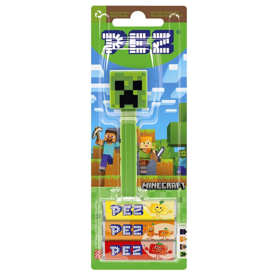 Pez Oyuncaklı Şeker Minecraft (Creeper)