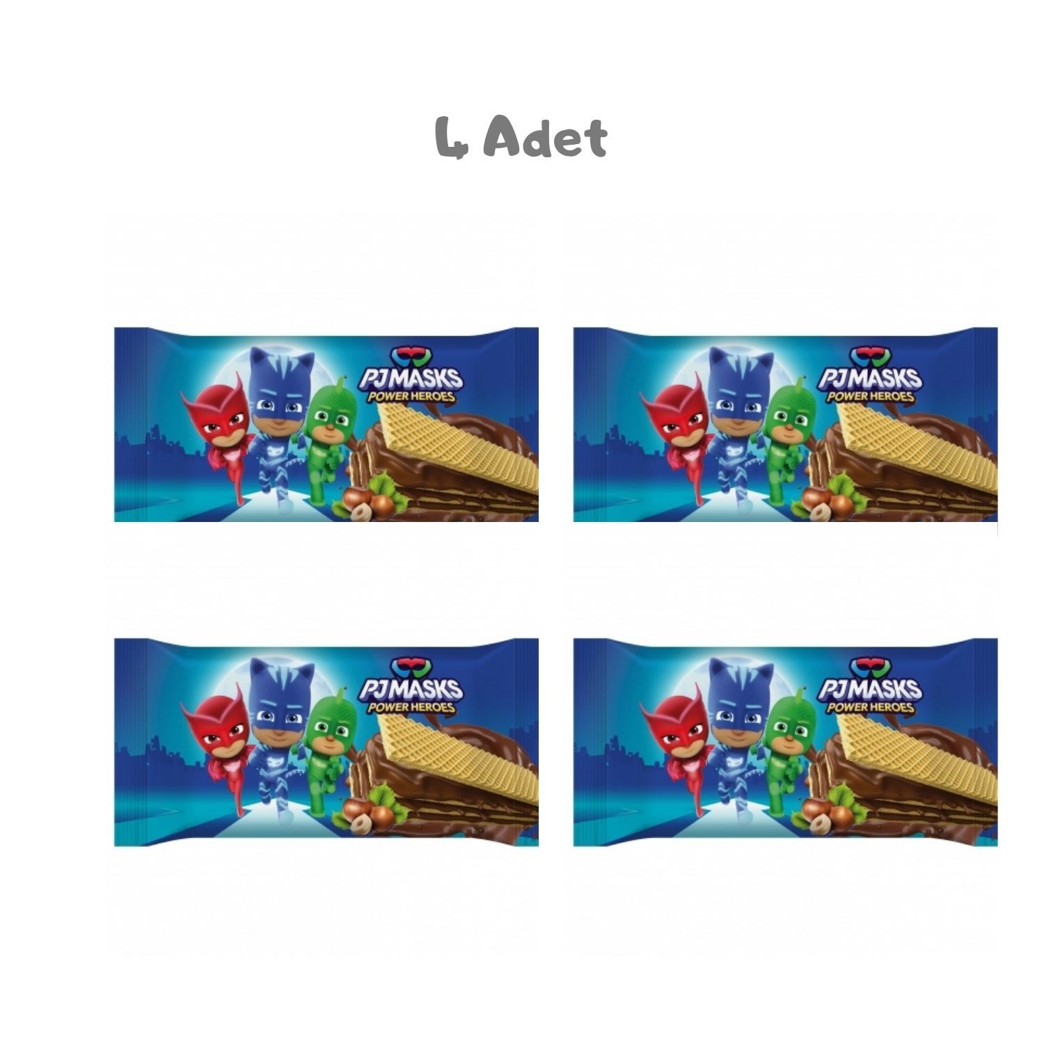 Pj Masks Fındıklı Gofret 40g 4 Adet