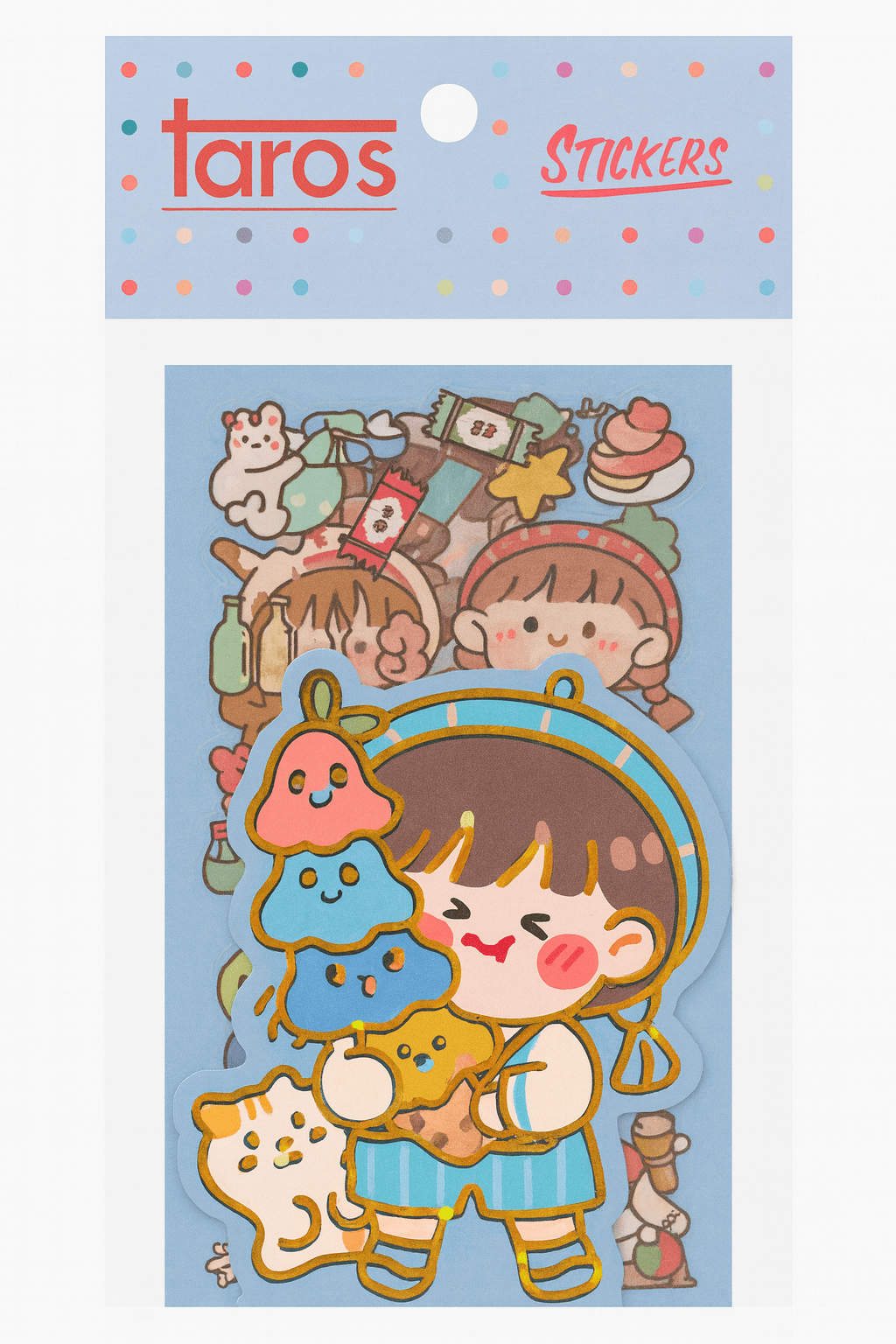 Taros Candy Girl Seri 8 Sticker