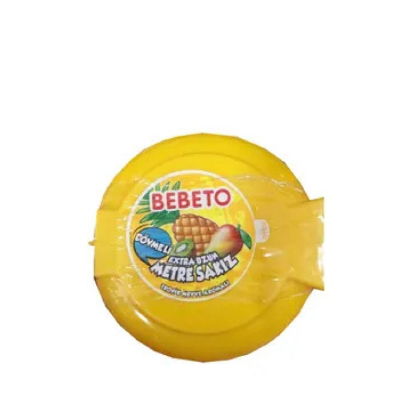 Bebeto Tropik Meyve Ekstra Uzun Metre Sakız (25 Gr)