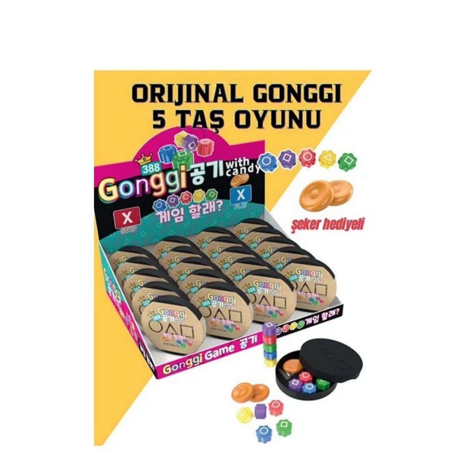 Gonggi Şeker 11g 1 Adet