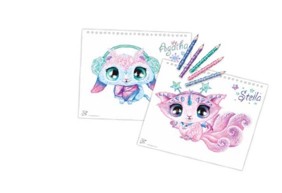 Taros Nebulous Stars-Sketch Book 1 Adet