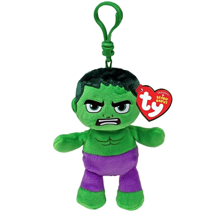 TY Beanie Babies Hulk - Peluş Anahtarlık