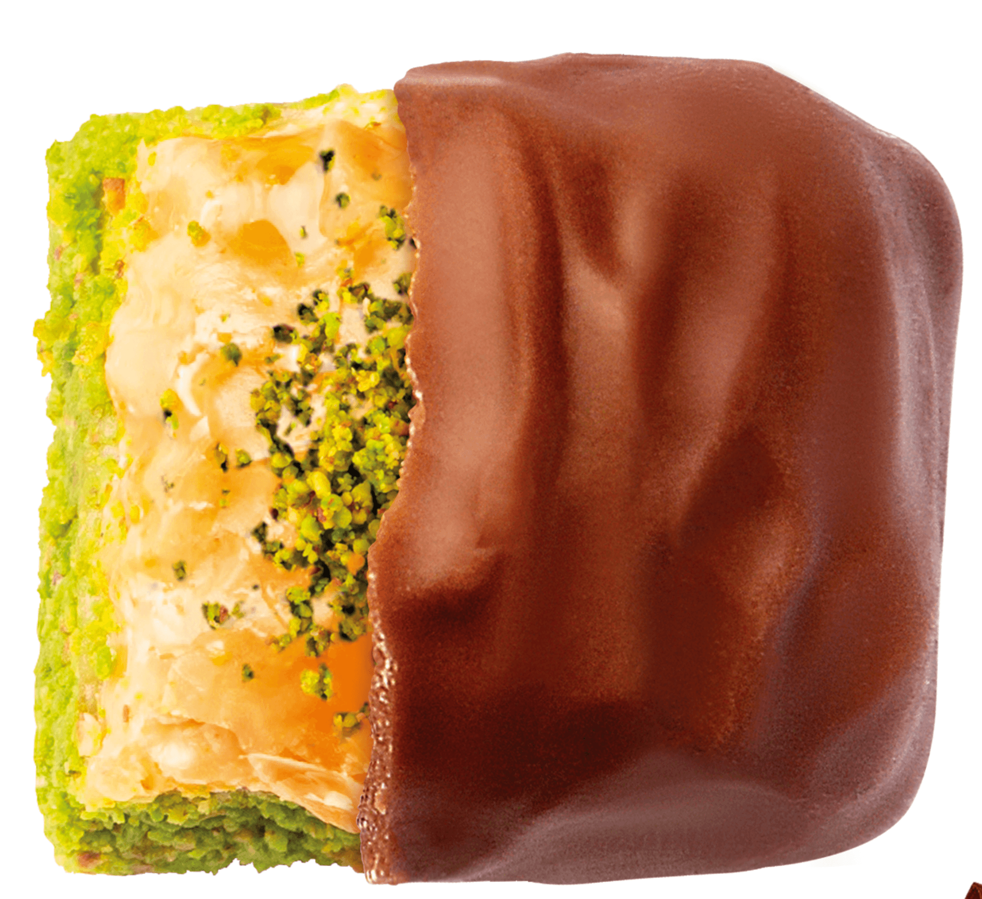 Miskets Sütlü Çikolata Kaplamalı Fıstıklı Baklava (80 Gr.)