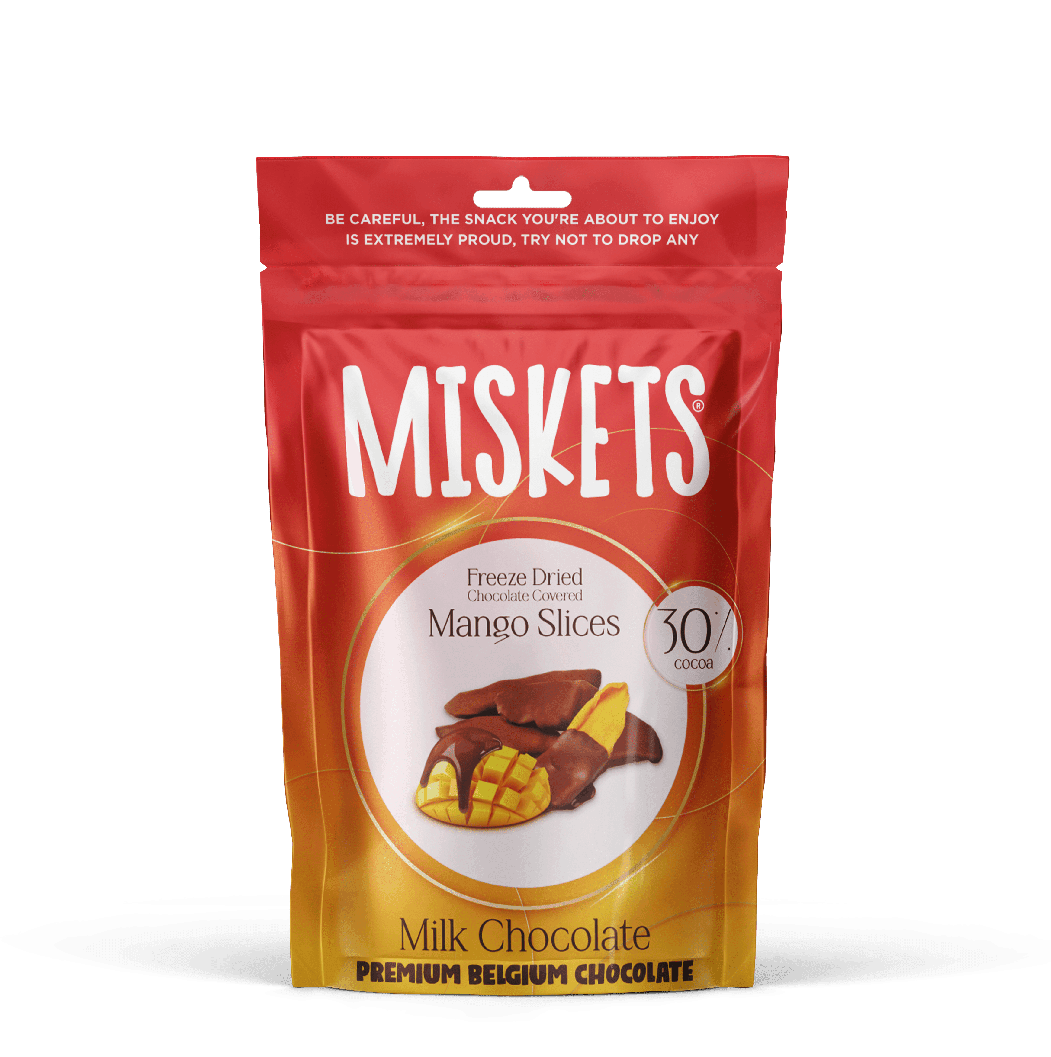 Miskets Sütlü Çikolata Kaplı Freeze Dried Mango 80g