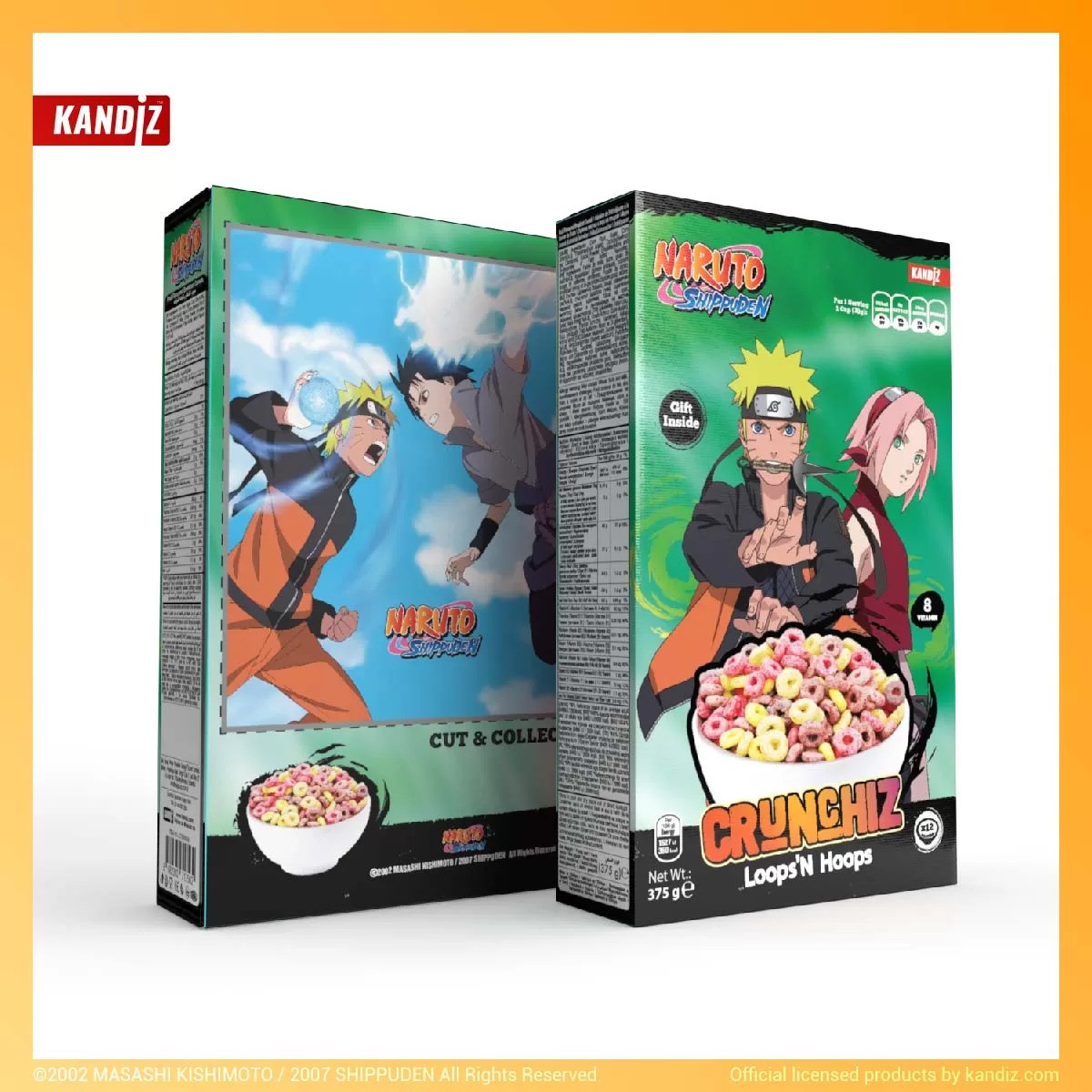 Crunchiz Loops NHoops Naruto 375g