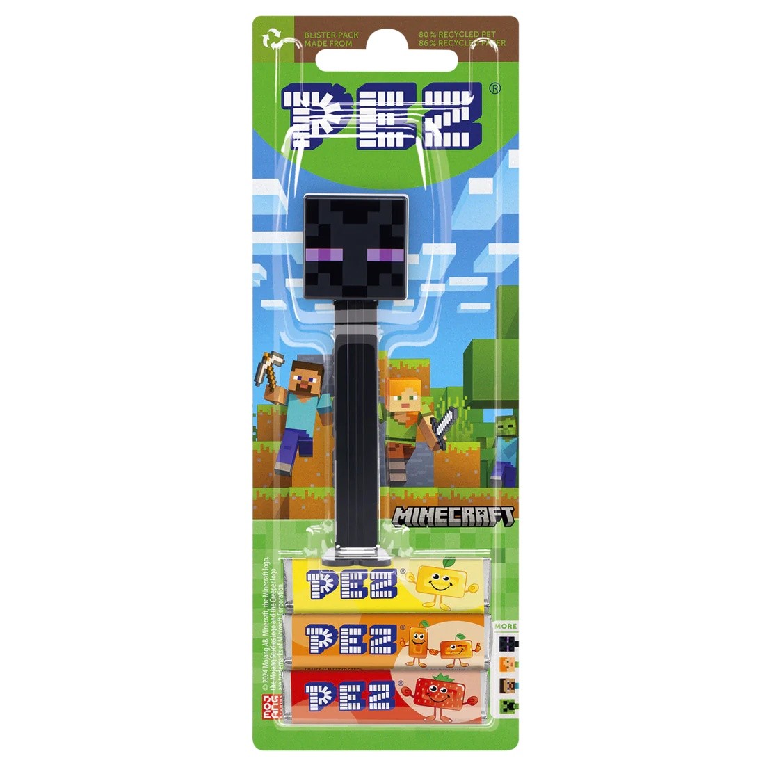 Pez Oyuncaklı Şeker Minecraft (Enderman)