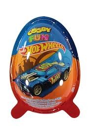 Cosby Fun Hot Wheels Oyuncaklı Sürpriz Yumurta (20 Gr)