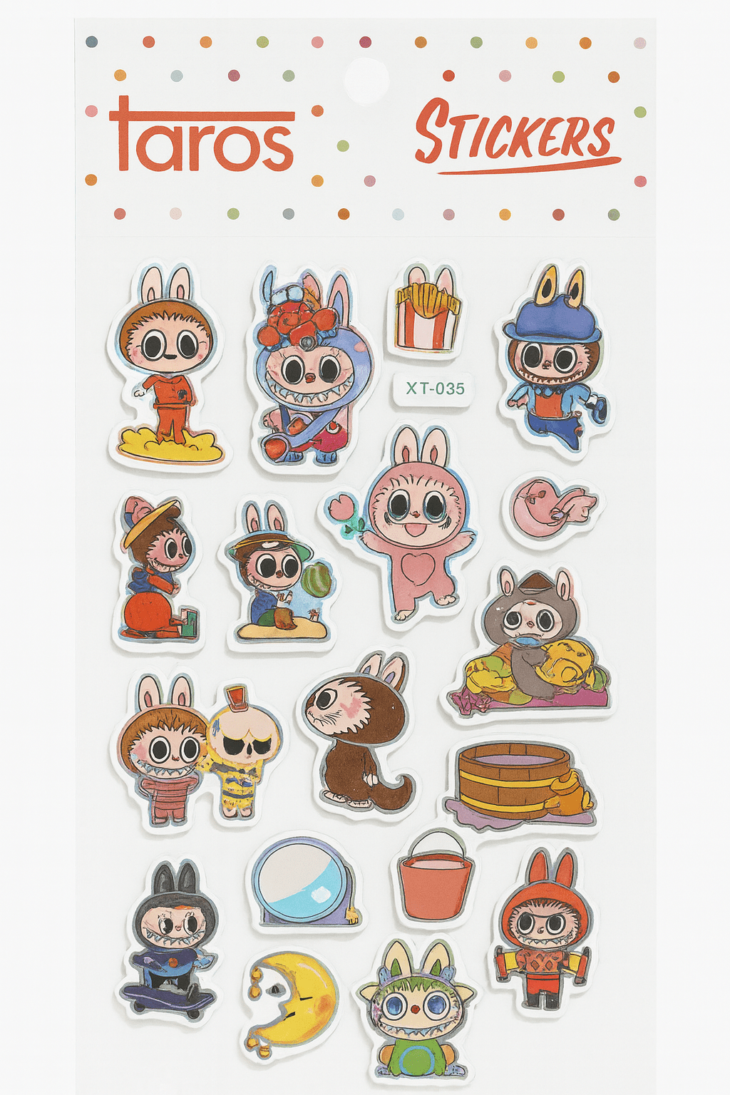 Taros Labubu Funny Sticker
