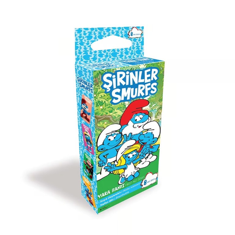 Şirinler Yara Bandı (10 Adet)