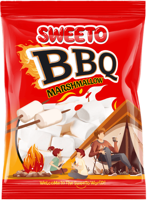 Sweeto BBQ Marshmallow 250 Gr.