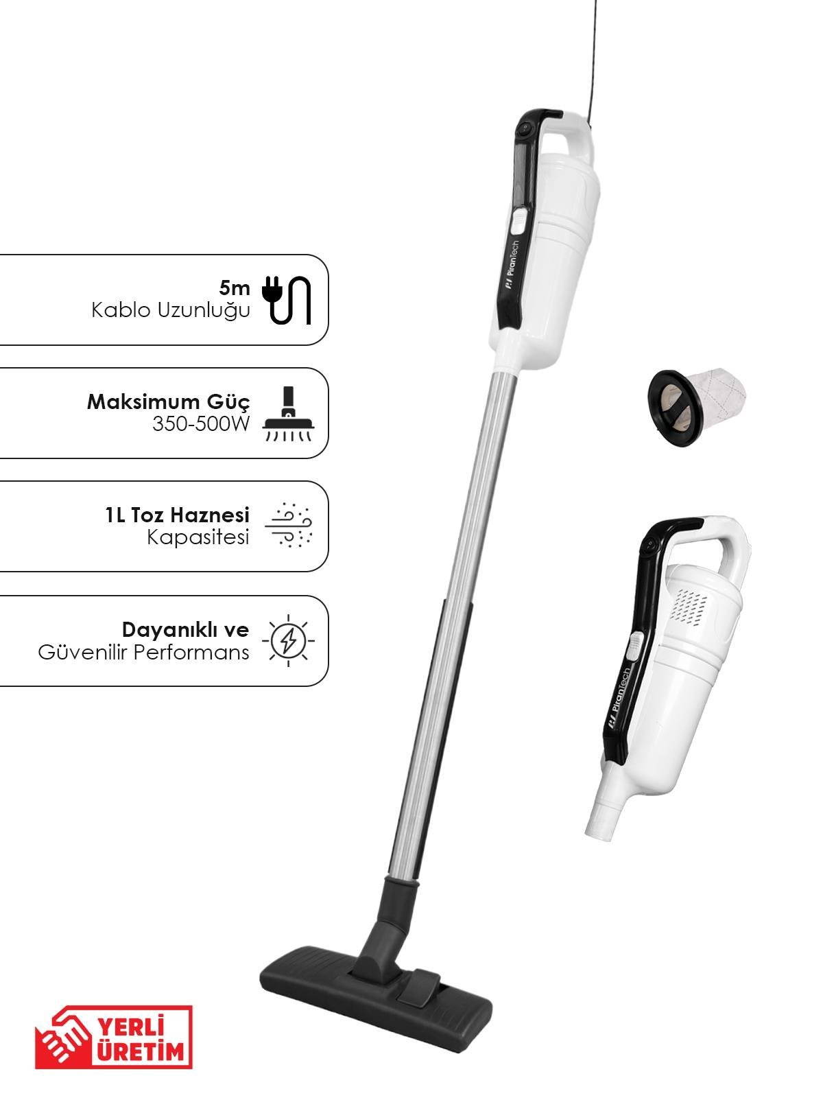 EK012 Torbasız Dikey Elektrikli Süpürge
