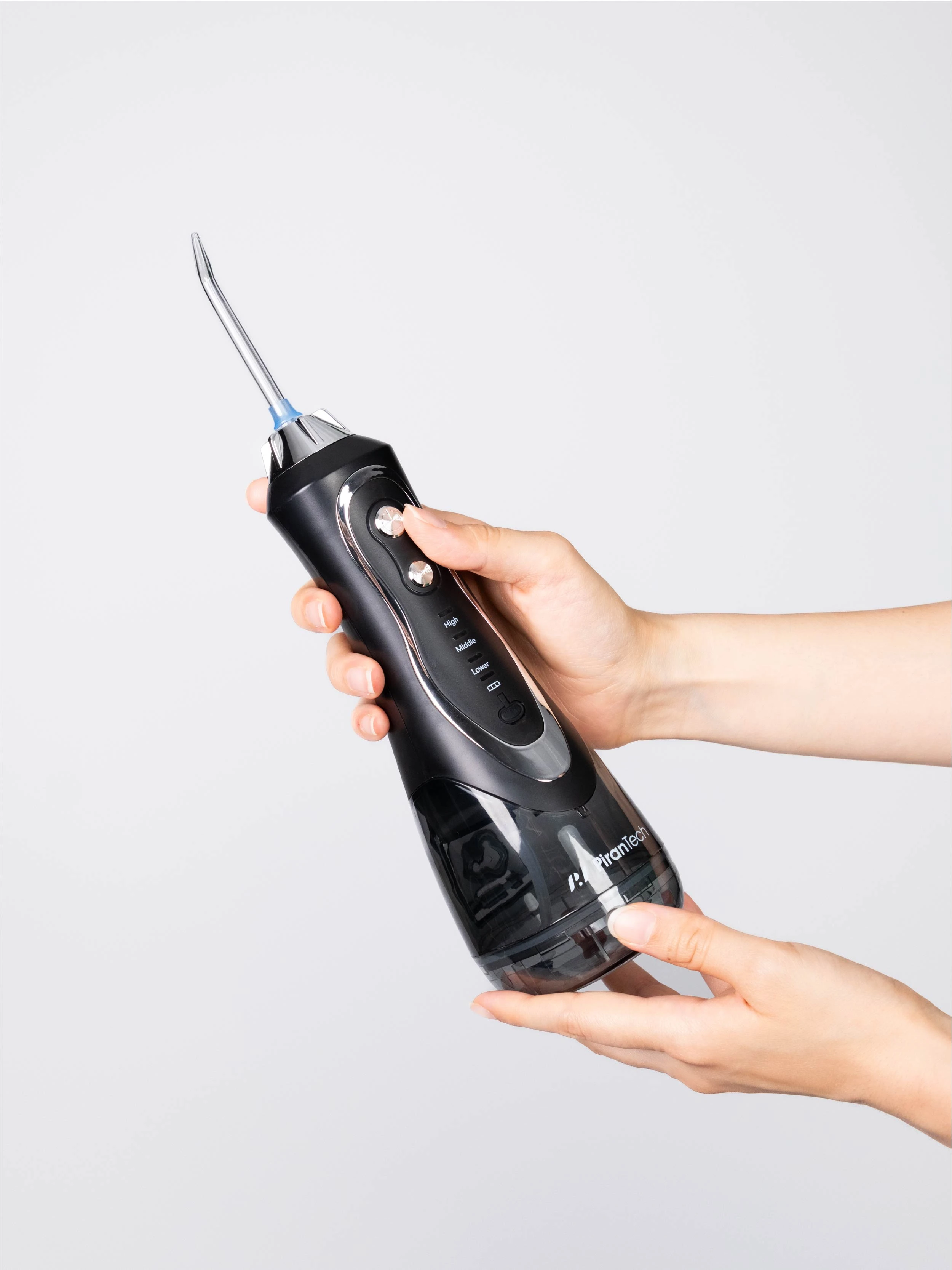 AquaDent Pro Şarjlı Ağız Duşu | 4 Başlıklı Diş Arası Temizleme Cihazı