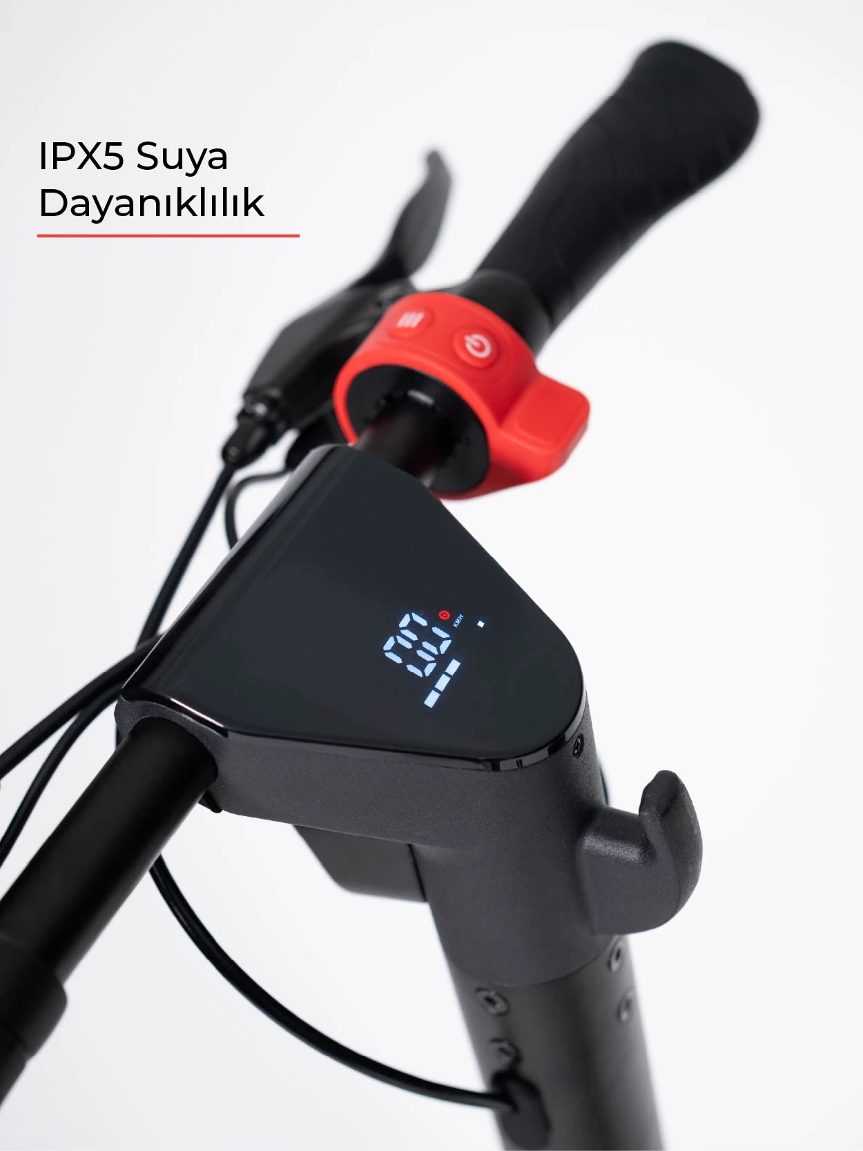 X9 Elektrikli Scooter - Çıkartılabilir Bataryalı Katlanabilir Scooter