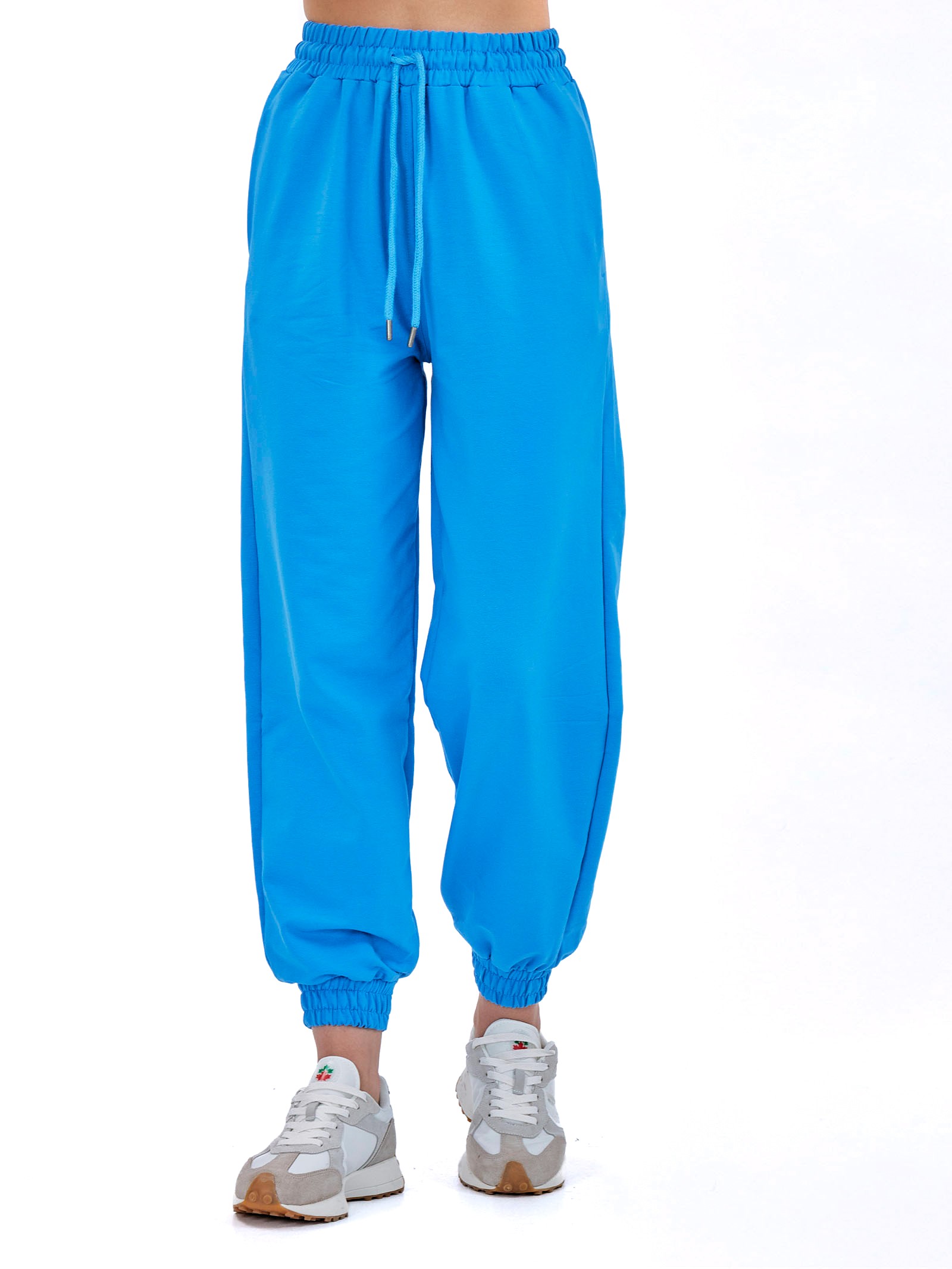 Joggers pants cotton BLUE