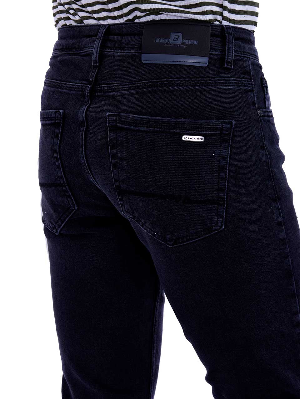 Regular men's jeans Black