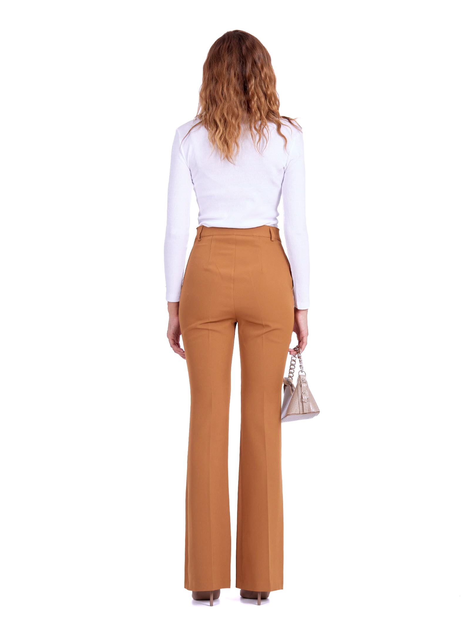 The bell bottoms Brown pants 