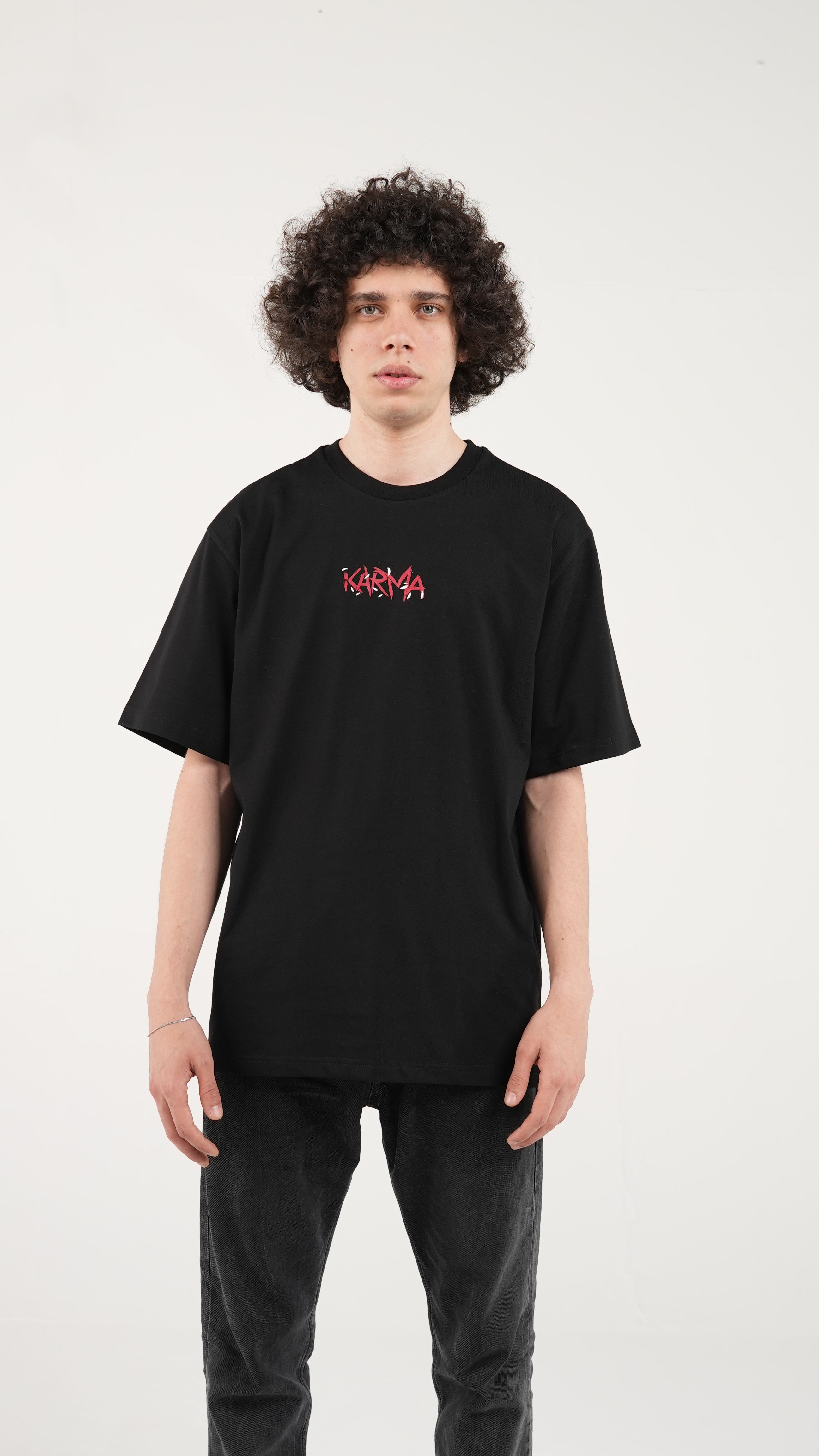 Karma Limited Edition İkarus Siyah T Shirt