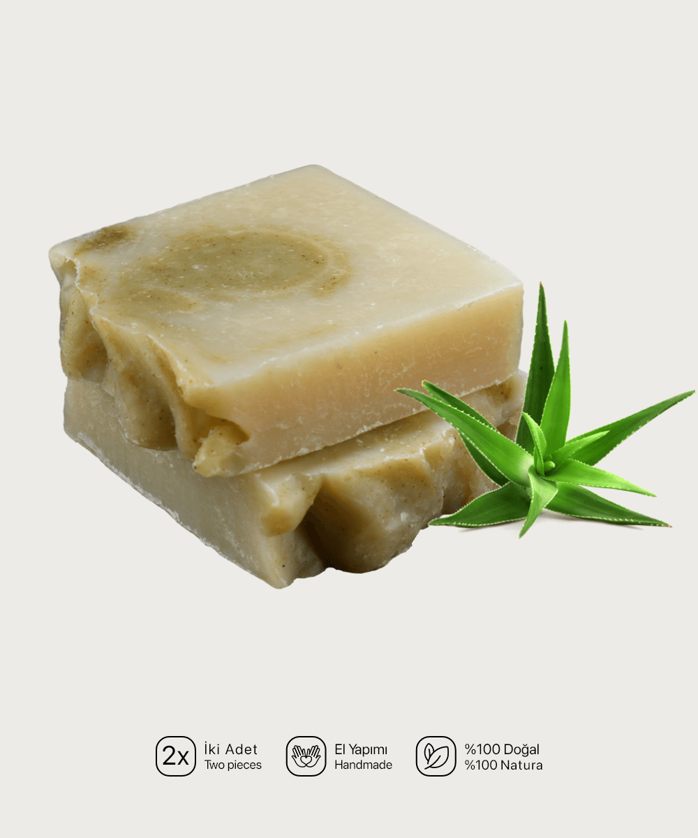 Doğal Aloe Vera Sabunu 2li