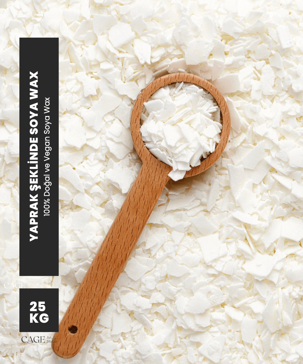 Golden Soya Wax 25 Kg (Yaprak şeklinde)