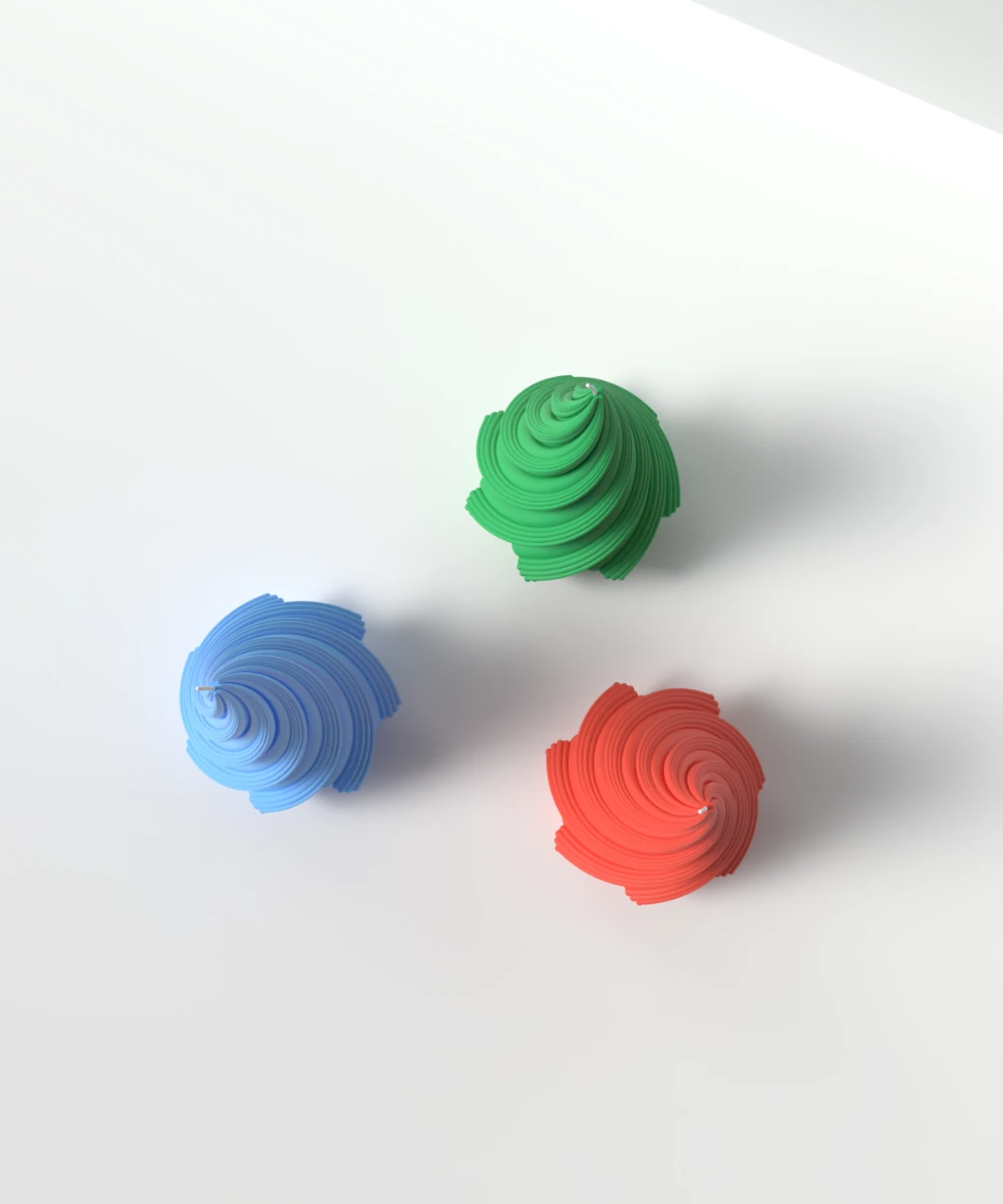 Desenli Ağaç mum Silikon kalıp