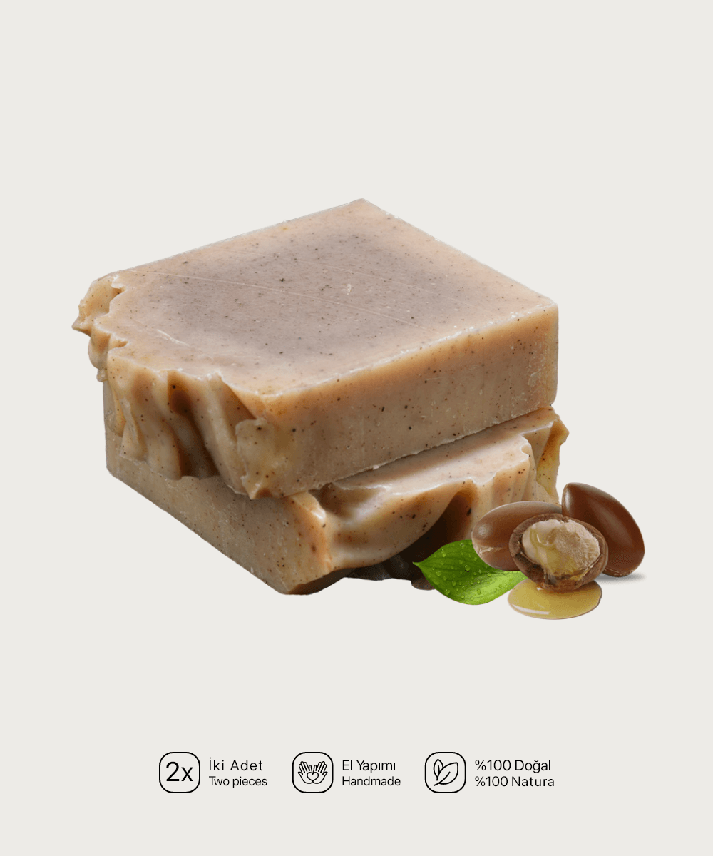 Doğal Argan Sabunu 2li