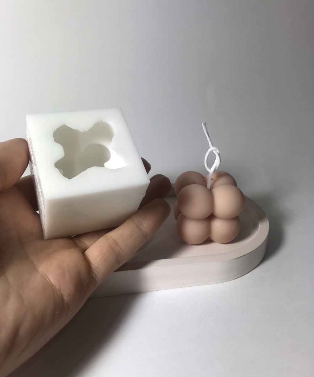 Mini Bubble Mum silikon kalıp