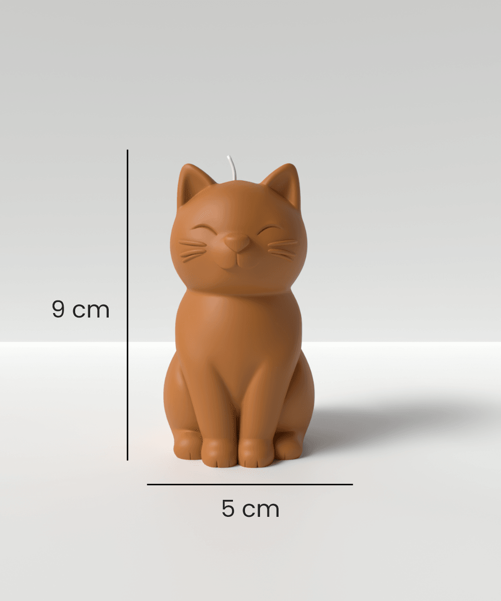 Kedi Mum Silikon Kalıp