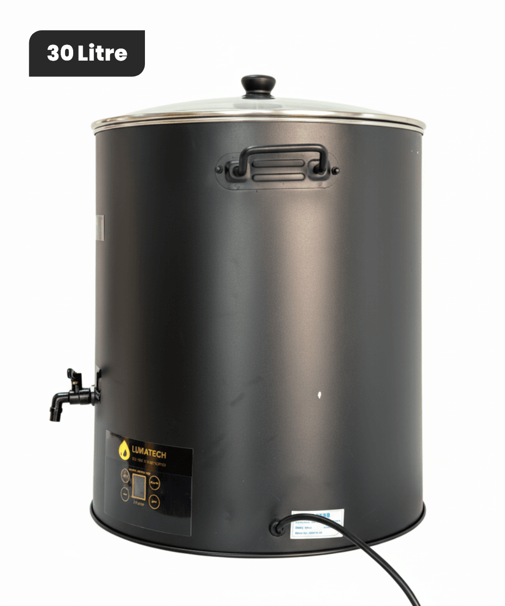 Mum Eritme Kazanı 30 Litre