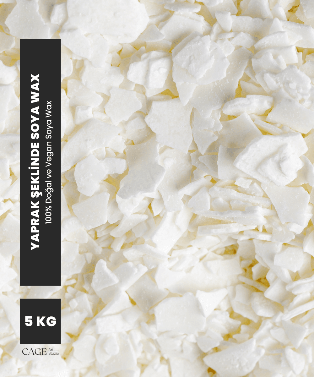 Golden Soya Wax 5 Kg (Yaprak şeklinde)