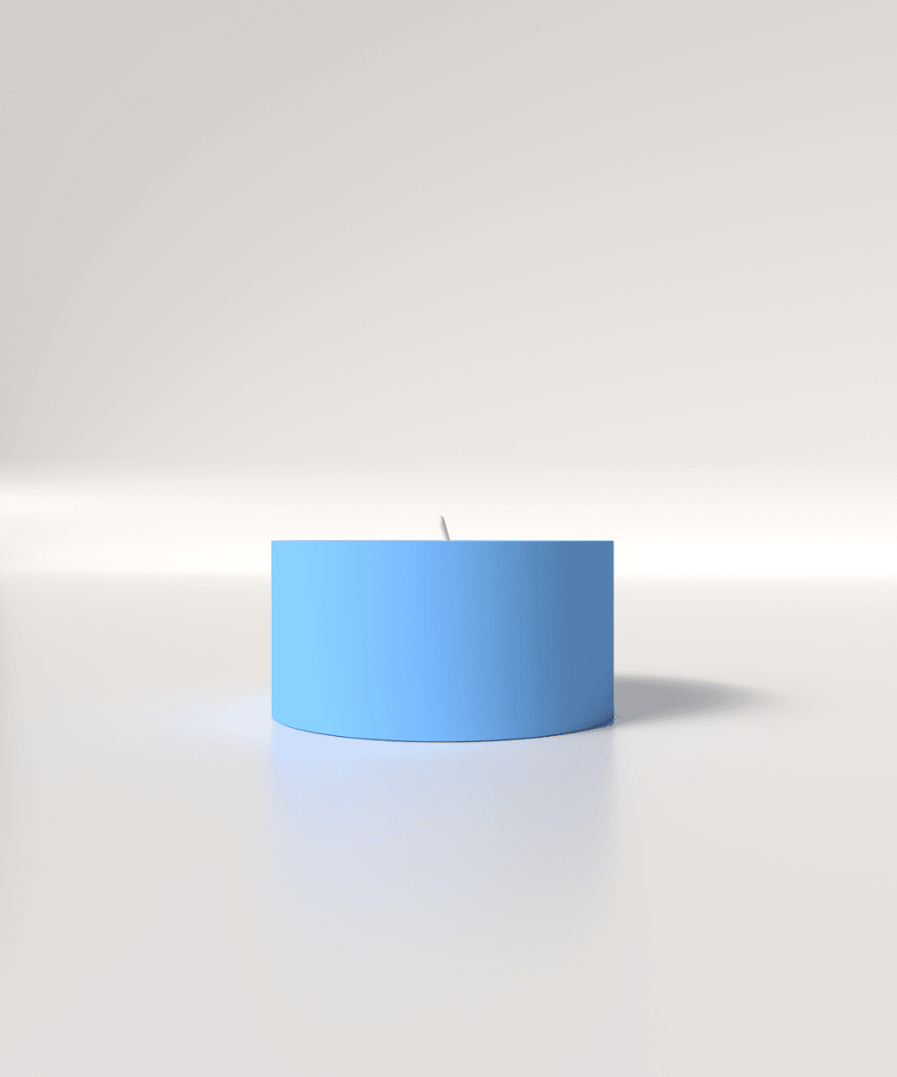 Küçük Beton Tealight / Mumluk Silikın Kalıp - H1