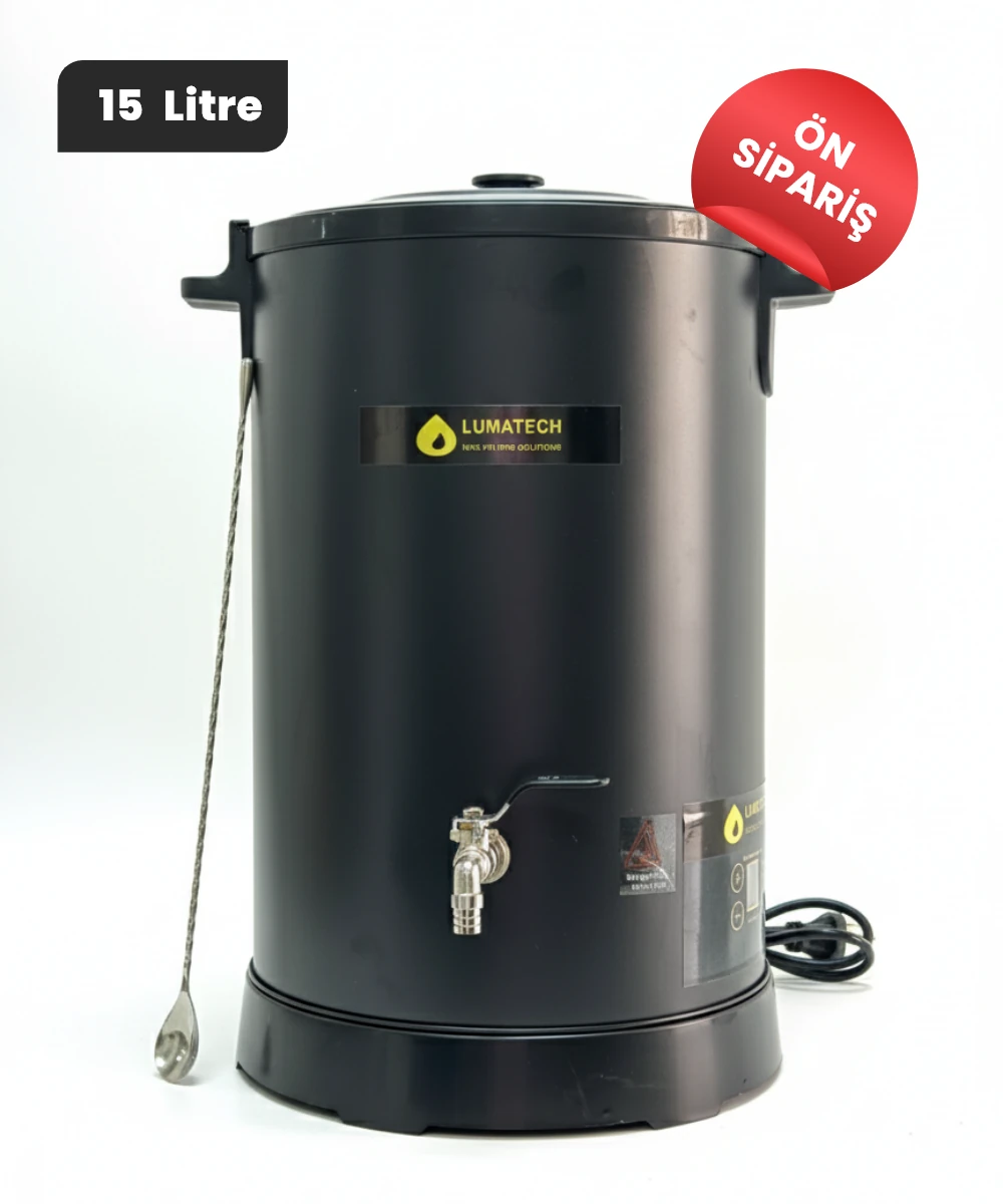 Mum Eritme Kazanı 15 Litre (Ön Sipariş)