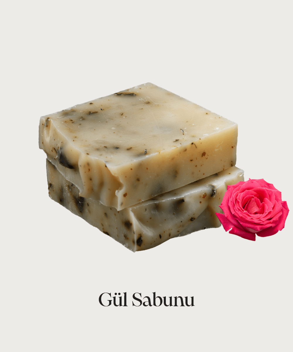 Doğal Gül Sabunu 2li
